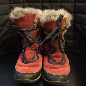 Sorel Tivoli Burgundy Winter Boots